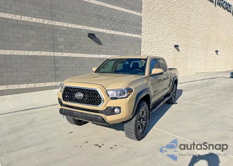 2019 Toyota Tacoma Double Cab из США, поврежденный, VIN 3TMCZ5AN0KM226341